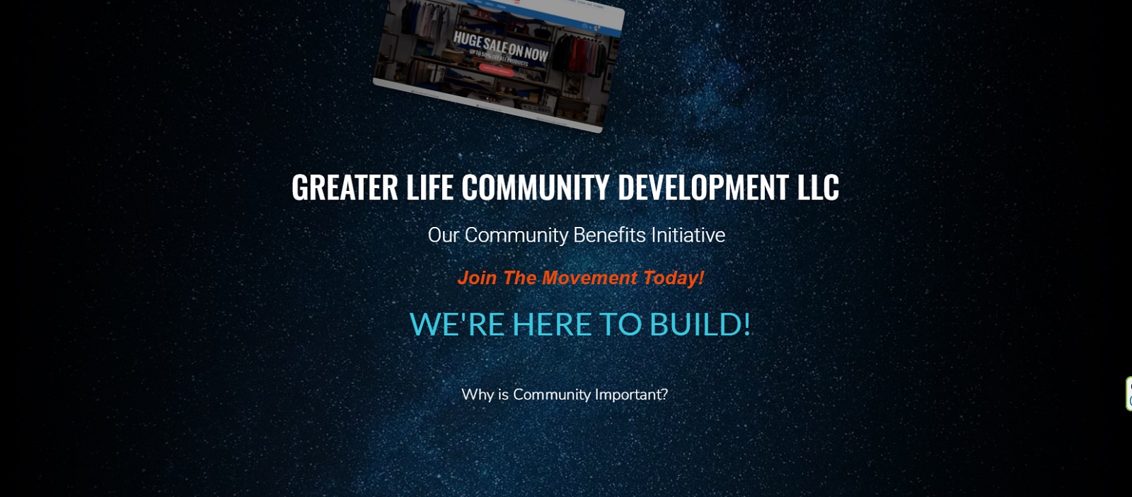 Greater Life Community Development Corp.